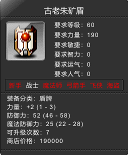古老朱矿盾